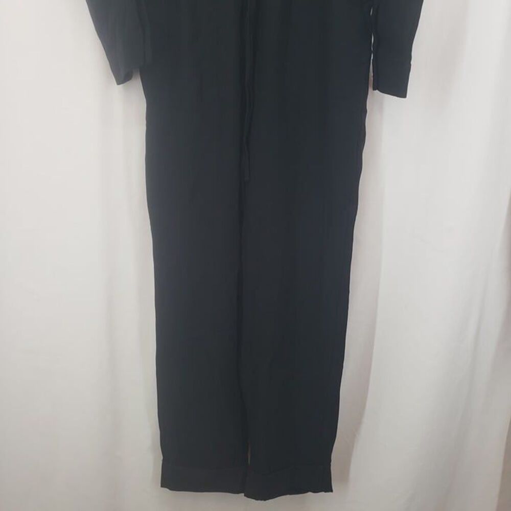 INC International Concepts Utility Jump Suit Size 8 Deep Black (AR) - Picture 8 of 8